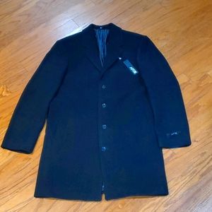 New Long men's Coat sz 40